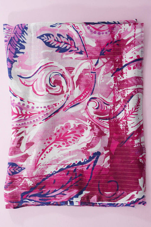 Sheila Scarf Fuchsia - Image 3