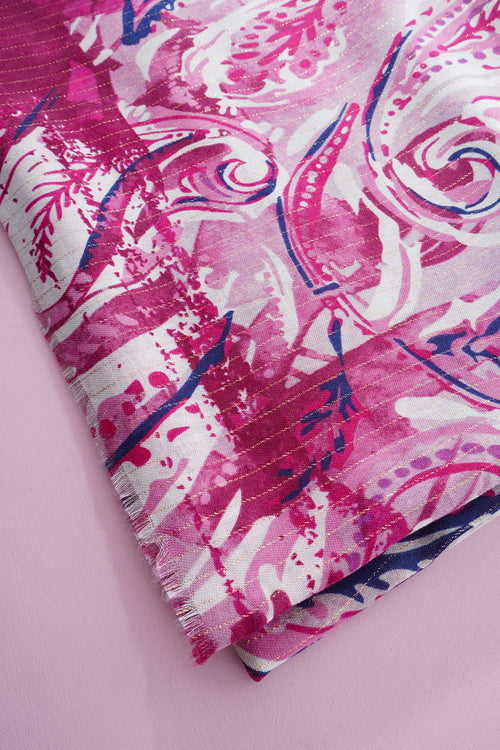 Sheila Scarf Fuchsia - Image 4