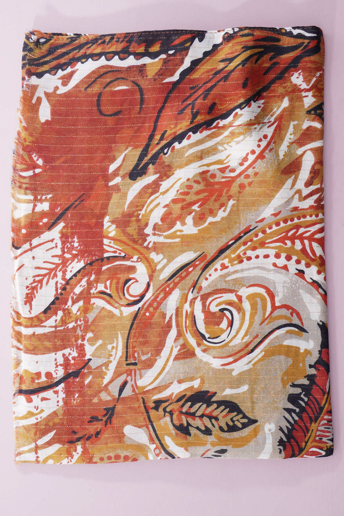 Sheila Scarf Burnt Orange