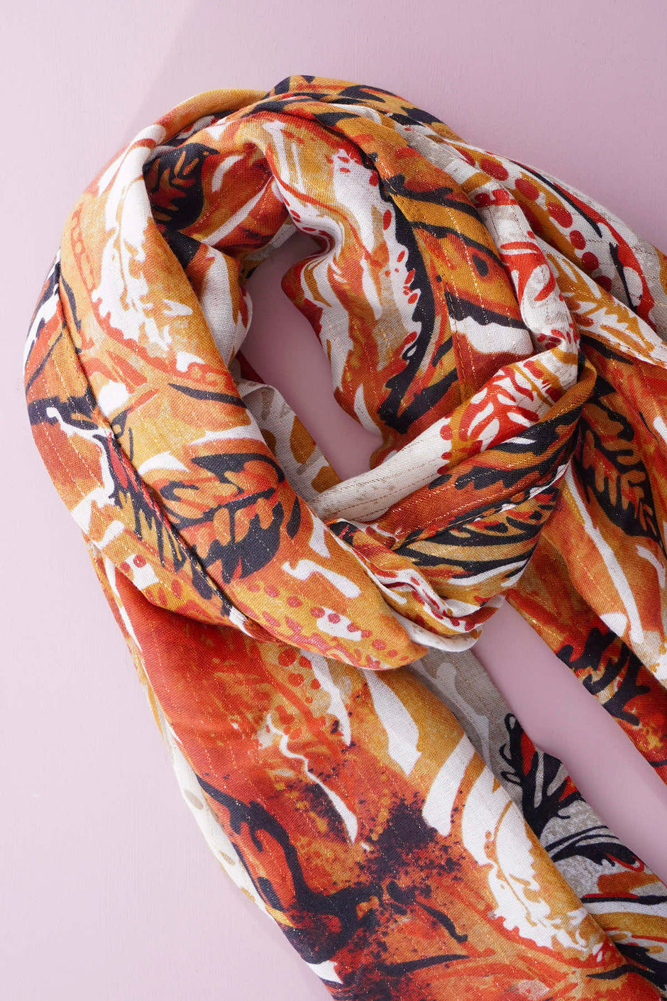 Sheila Scarf Burnt Orange