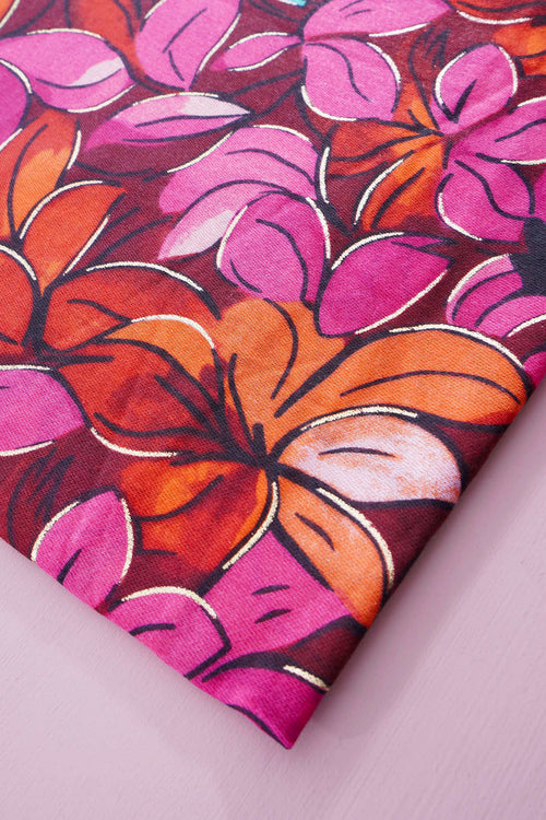 Sheena Scarf Fuchsia - Image 4