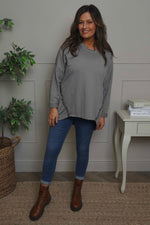 Edwina Cotton Top Mocha Mocha - Edwina Cotton Top Mocha