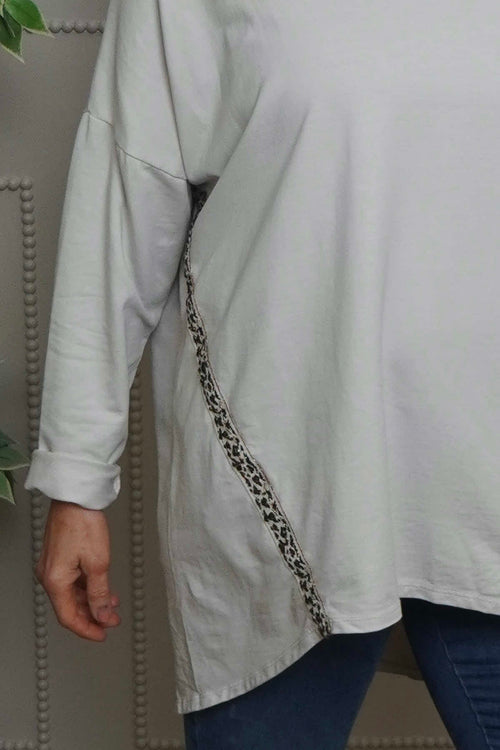 Edwina Cotton Top Stone - Image 3