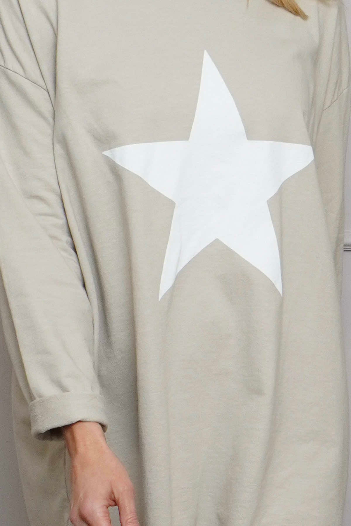 Jodene Star Cotton Top Stone