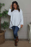 Edwina Cotton Top White