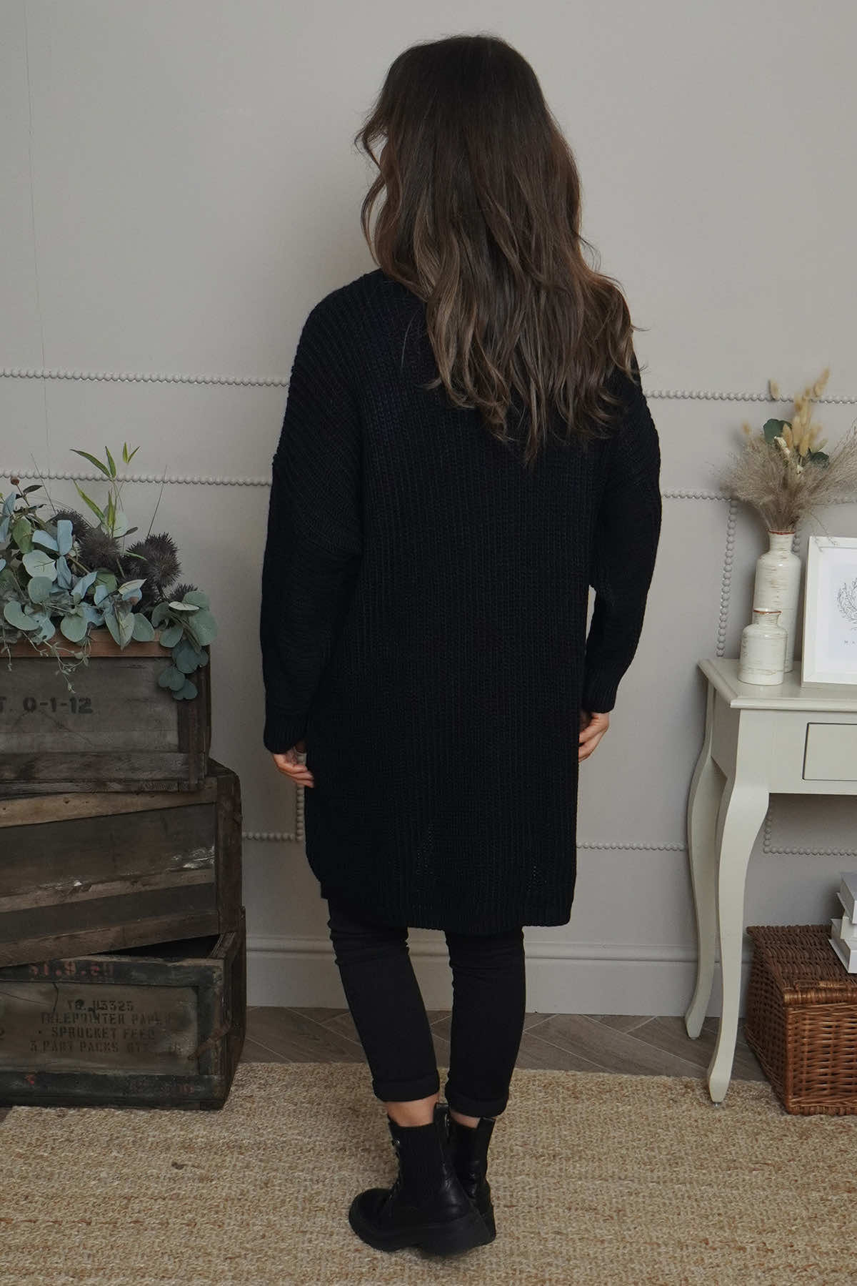 Ellis Polo Knitted Jumper Navy