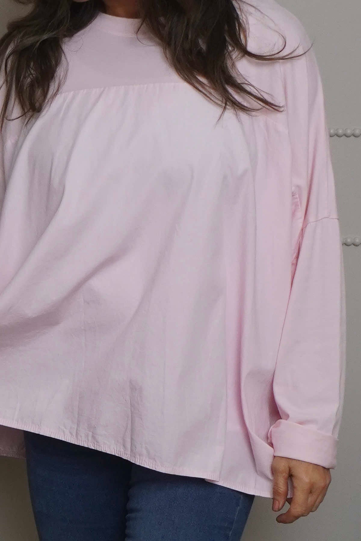 Dianne Cotton Top Pink