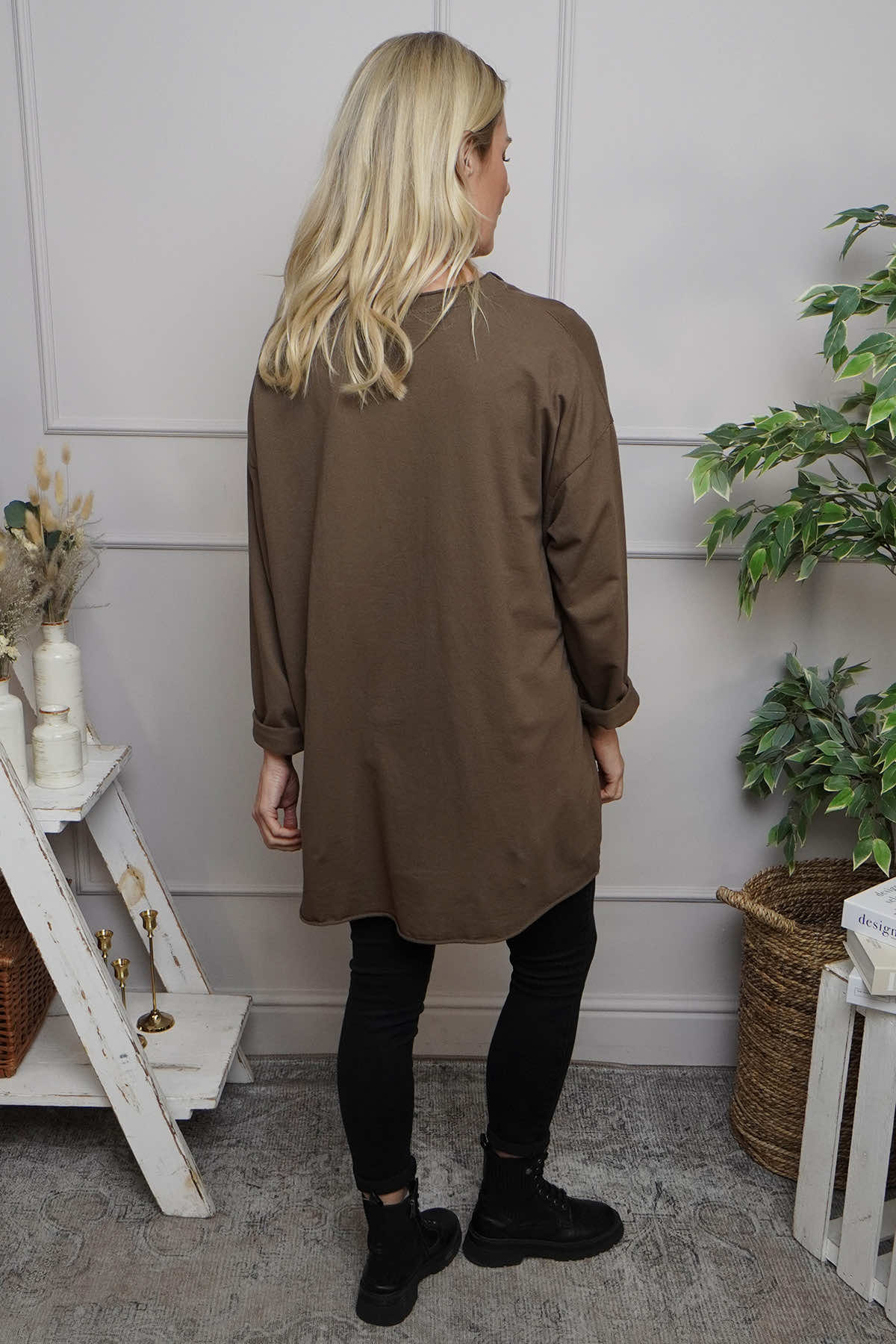 Jodene Star Cotton Top Cocoa