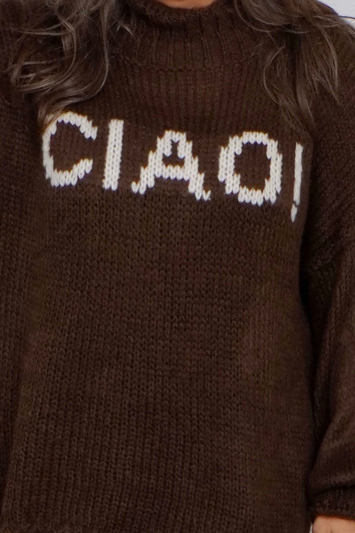 Ciao Knitted Jumper Cocoa