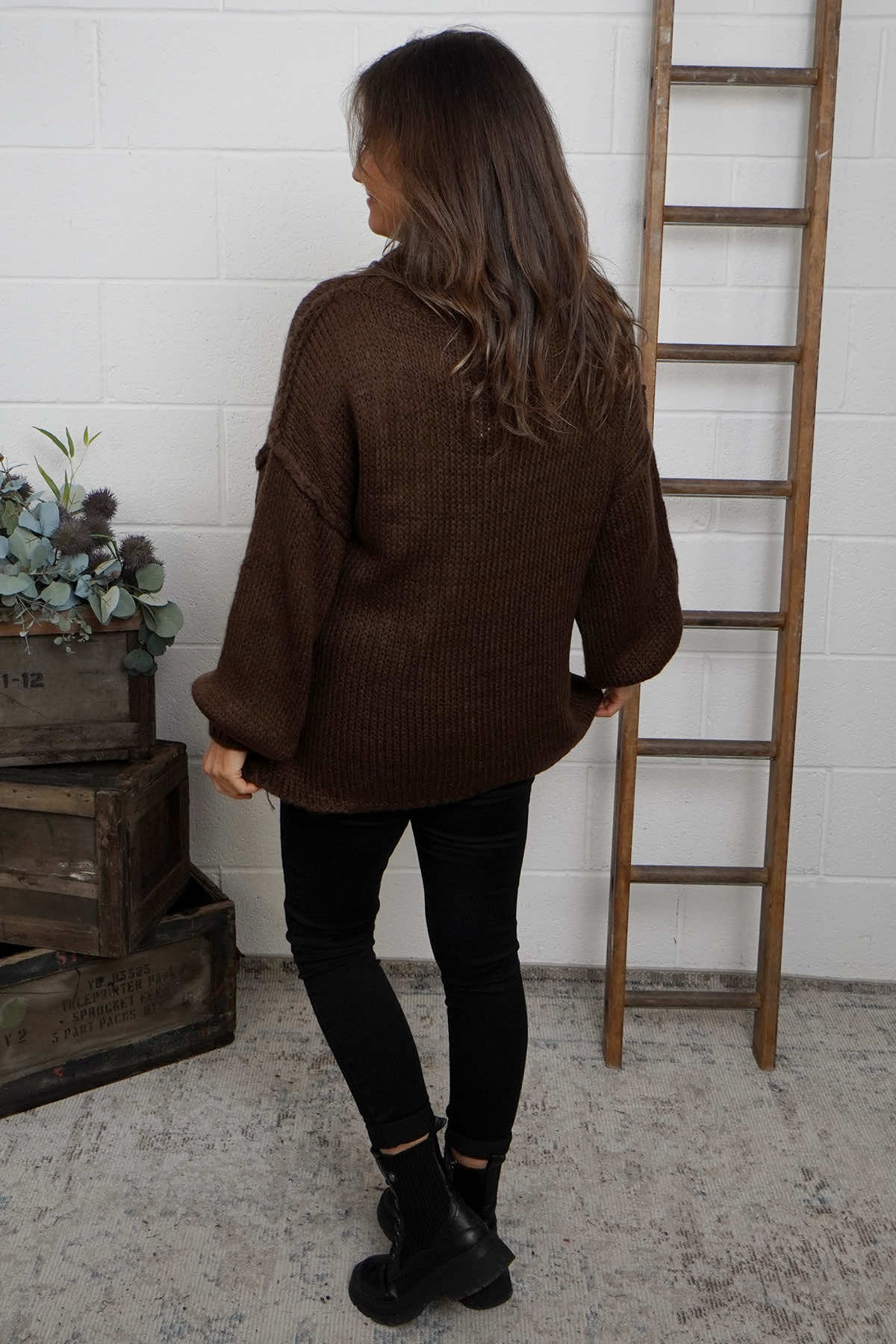 Ciao Knitted Jumper Cocoa