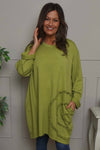Catherine Cotton Tunic Green