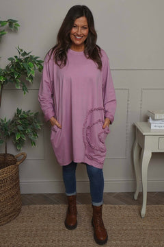 Catherine Cotton Tunic Pink