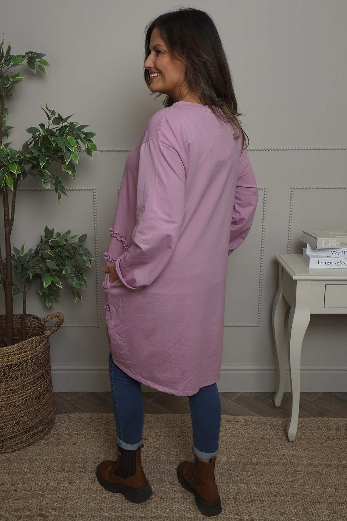 Catherine Cotton Tunic Pink
