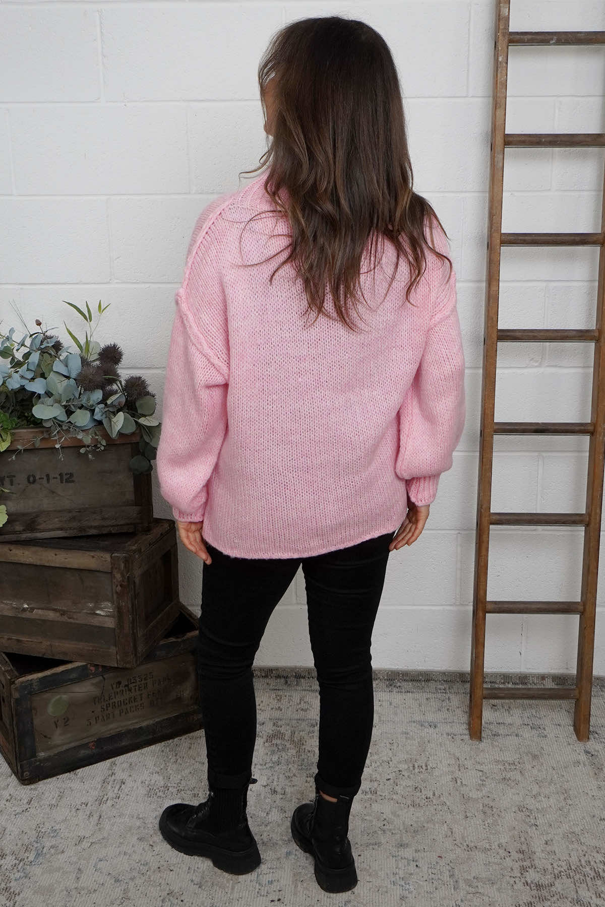 Ciao Knitted Jumper Pink