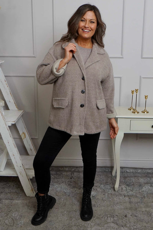 Zena Jacket Mocha - Image 3