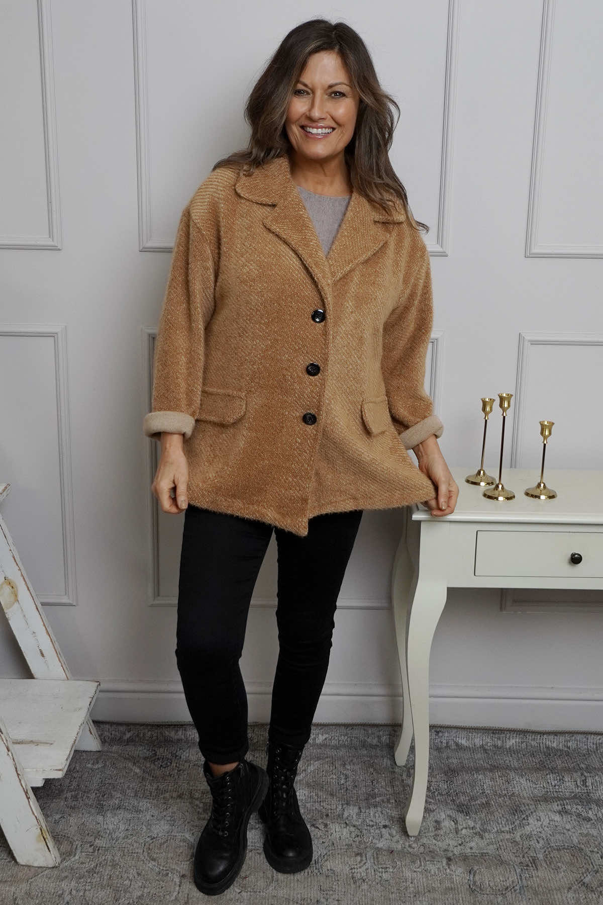 Zena Jacket Camel