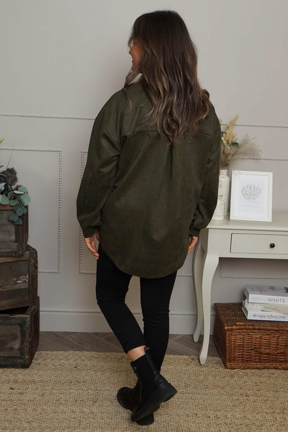 Anita Shacket Khaki
