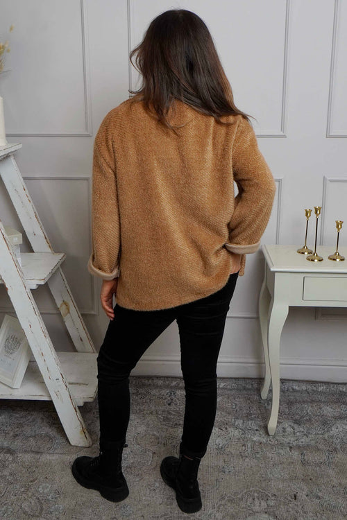 Zena Jacket Camel - Image 4