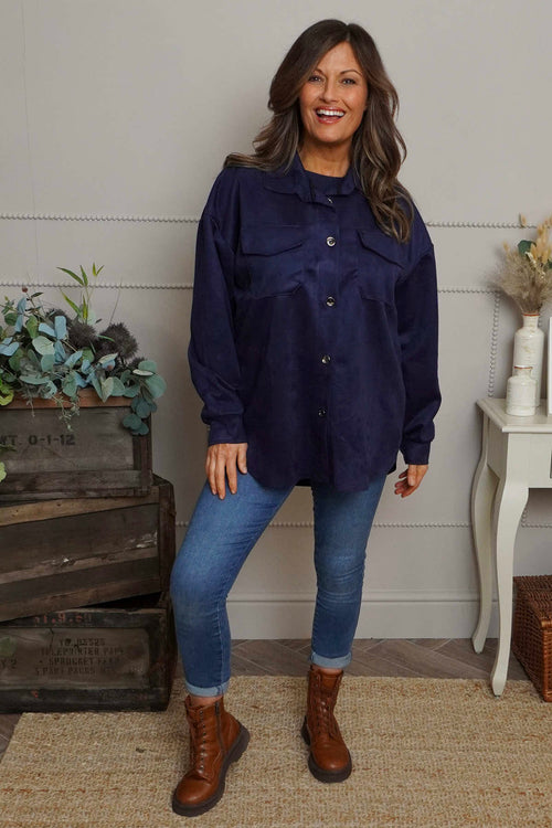 Anita Shacket Navy - Image 3