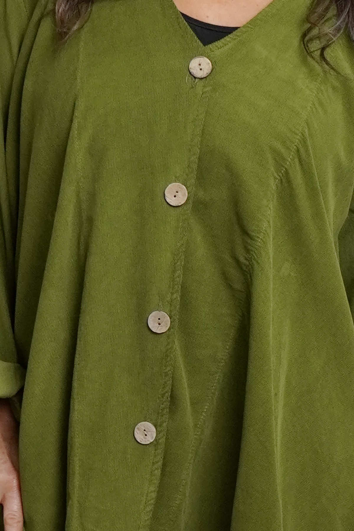 Anika Needlecord Jacket Olive