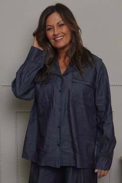 Dayna Denim Jacket Dark Denim