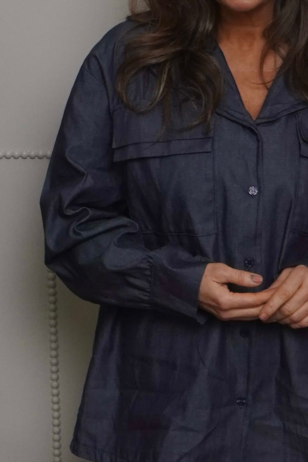 Dayna Denim Jacket Dark Denim