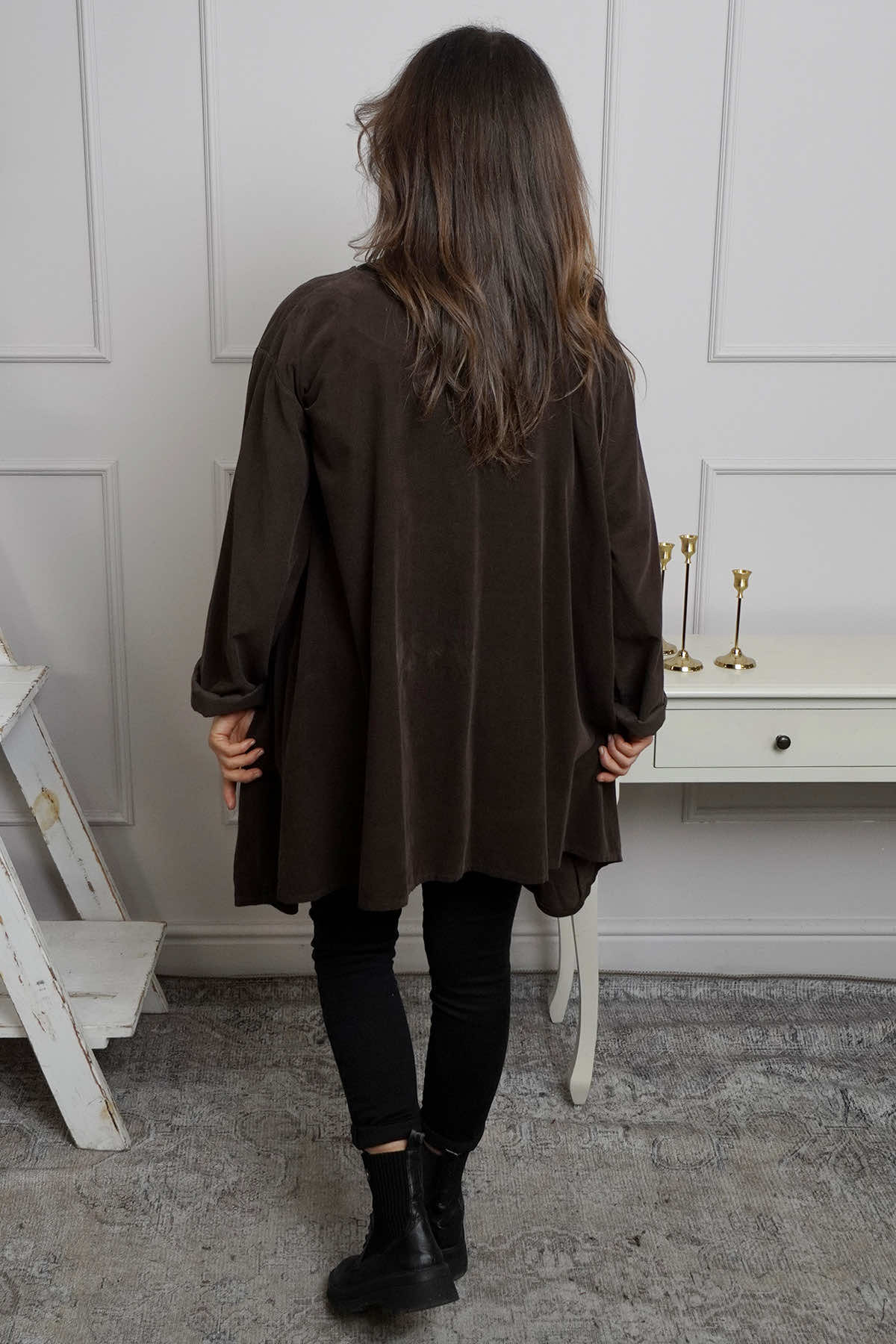 Anika Needlecord Jacket Cocoa