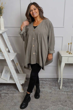 Anika Needlecord Jacket Mocha