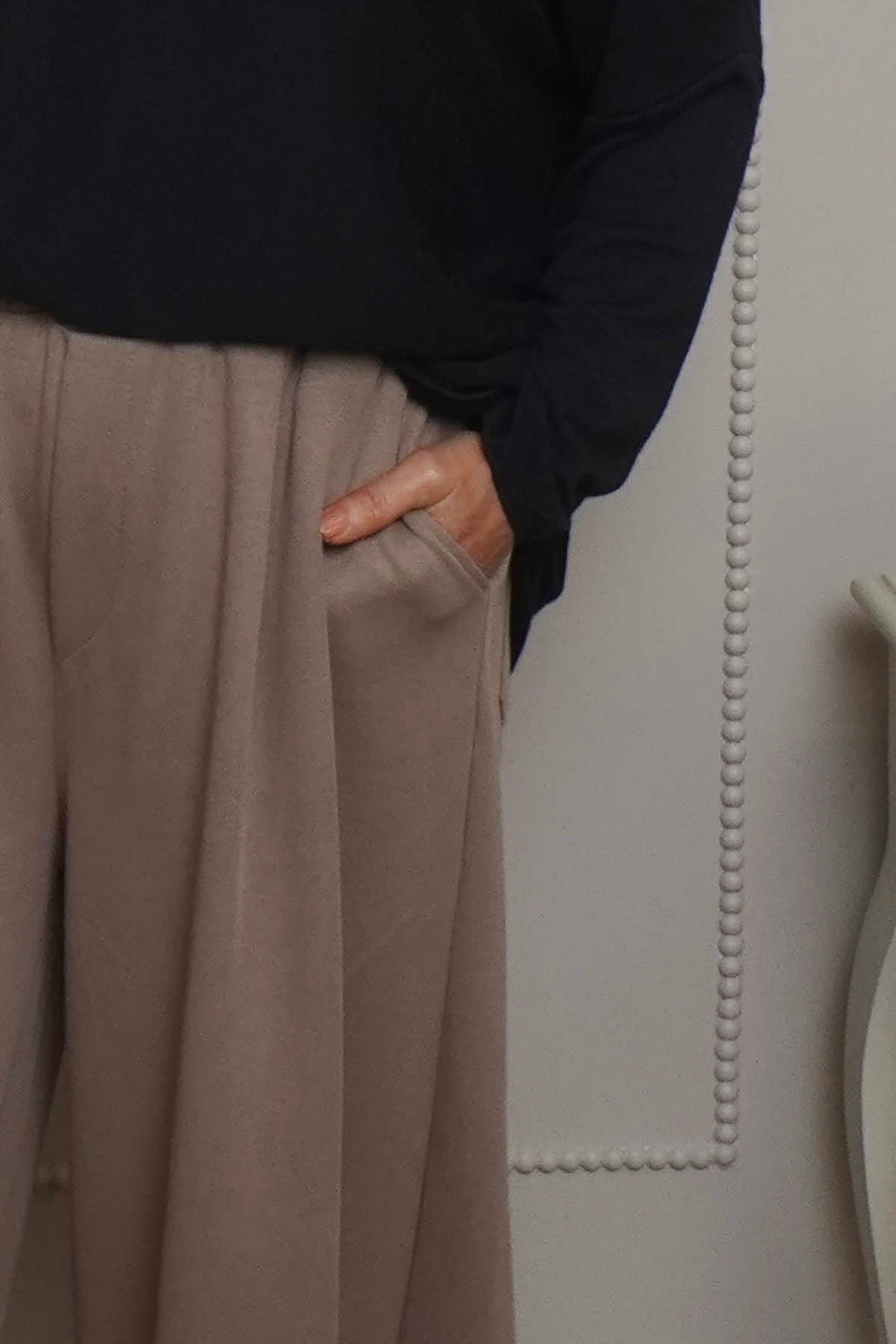 Cinda Cotton Trousers Mocha