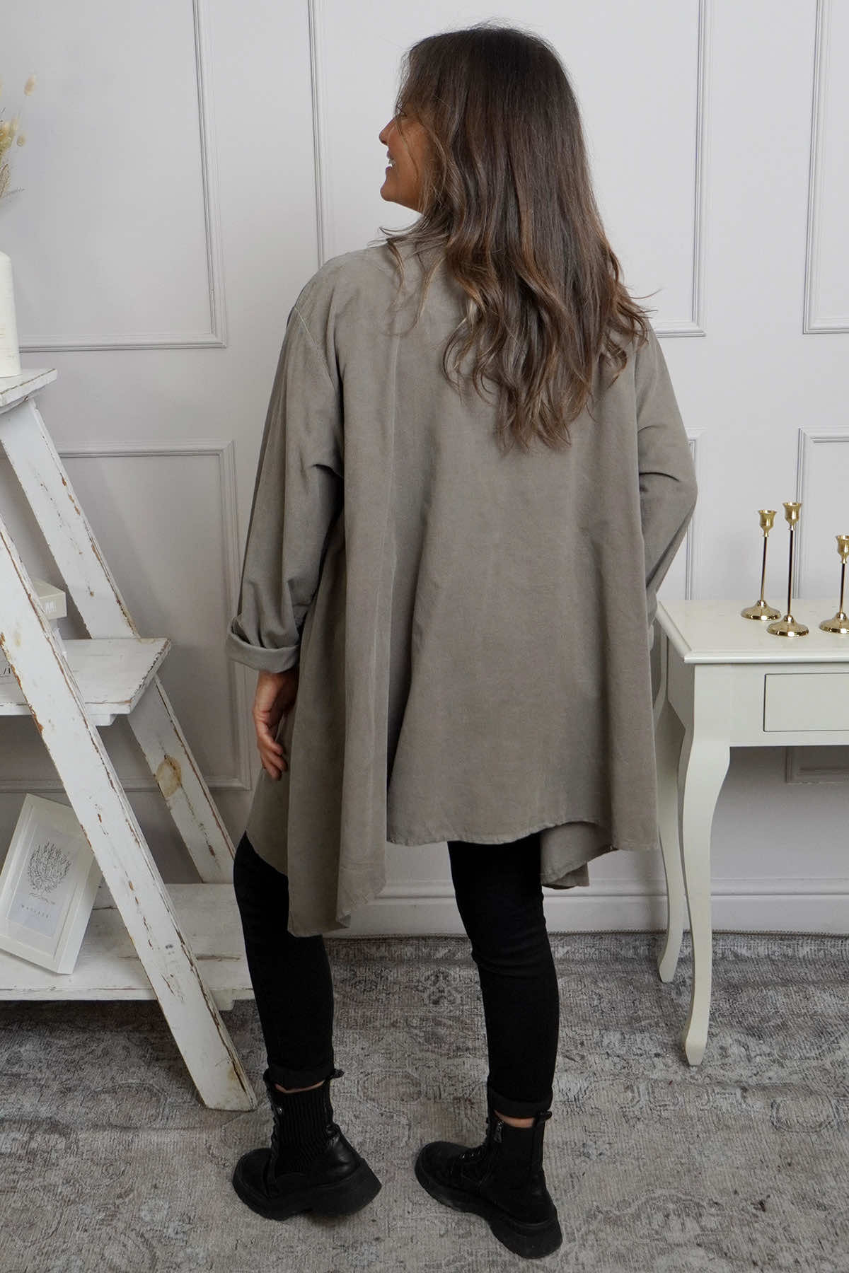 Anika Needlecord Jacket Mocha