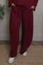 Cinda Cotton Trousers Wine