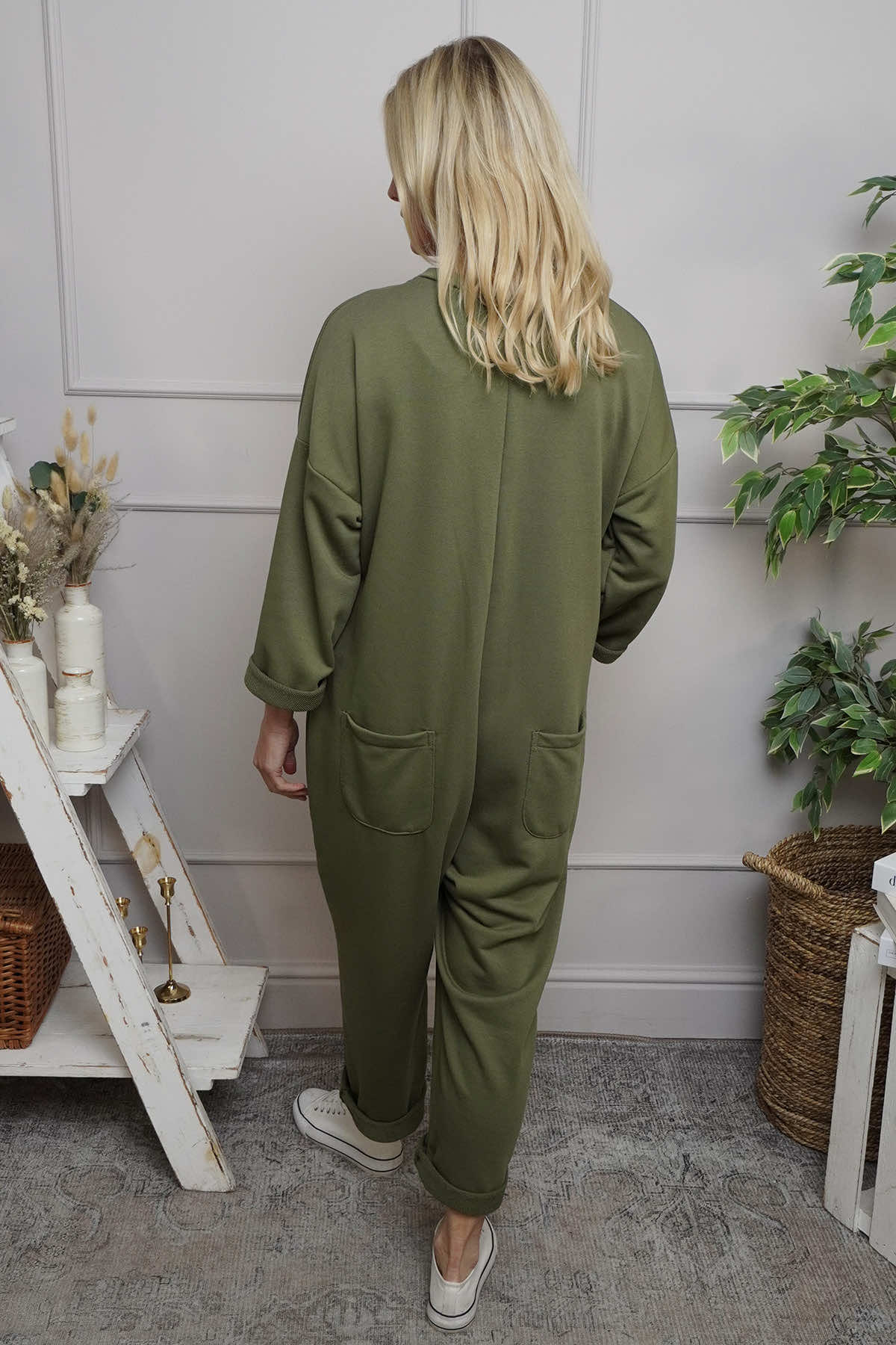 Paulton Jersey Boilersuit Khaki
