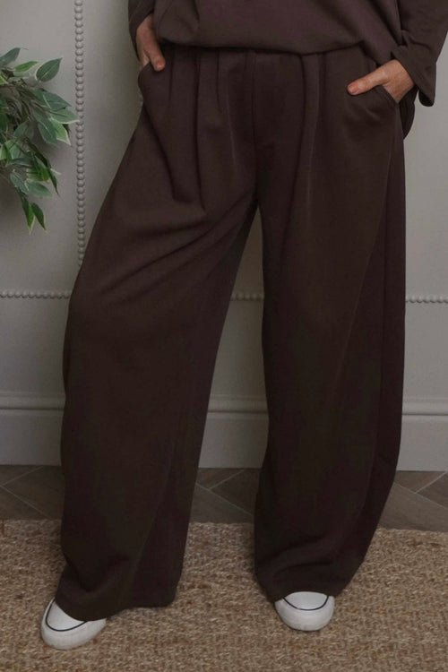 Cinda Cotton Trousers Cocoa - Image 2