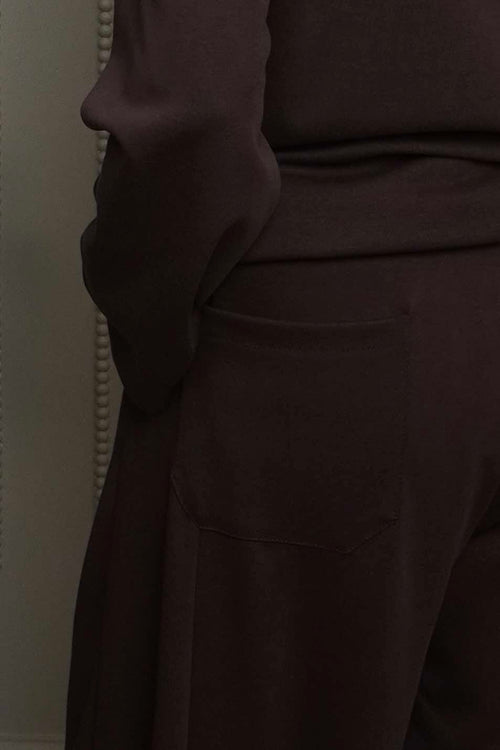 Cinda Cotton Trousers Cocoa - Image 3