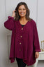 Anika Needlecord Jacket Wine