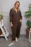 Paulton Jersey Boilersuit Cocoa