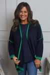 Melina Knitted Cardigan Navy
