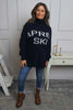 Apres Ski Polo Neck Jumper Navy
