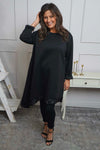 Viola Sequin Hem Tunic Black