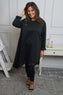 Viola Sequin Hem Tunic Black