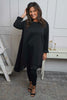Viola Sequin Hem Tunic Black