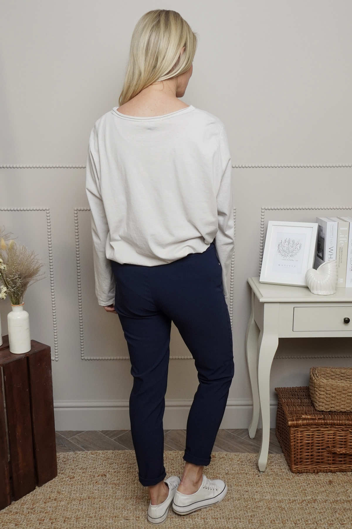 Lorinda Trousers Navy