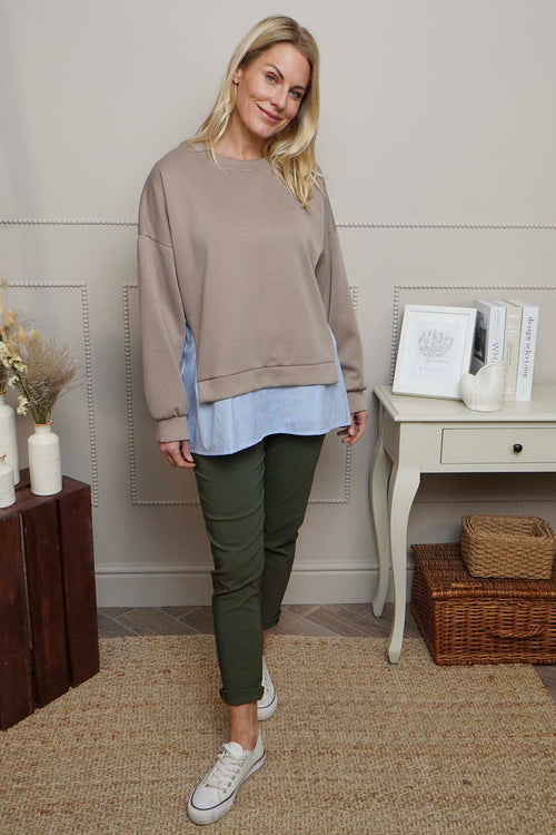 Lorinda Trousers Khaki - Image 5