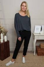 Lorinda Trousers Black Black - Lorinda Trousers Black