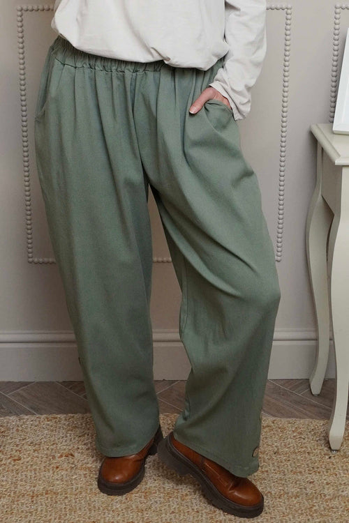 Nydia Trousers Khaki - Image 2
