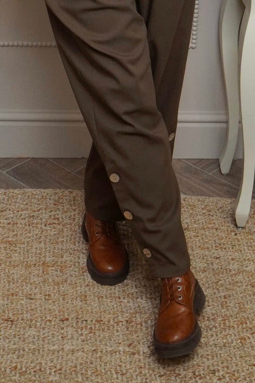 Nydia Trousers Cocoa - Image 3