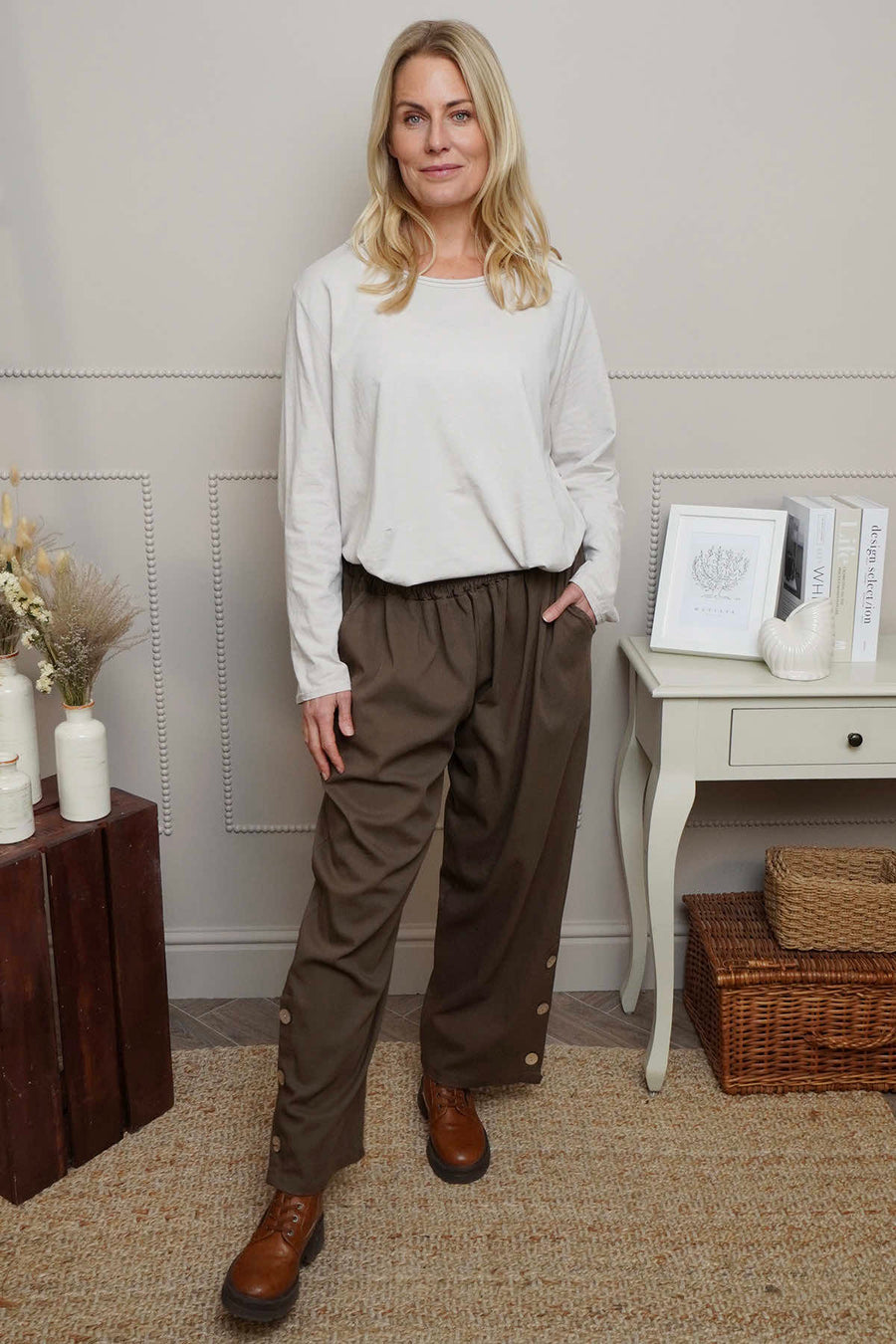 Nydia Trousers Cocoa