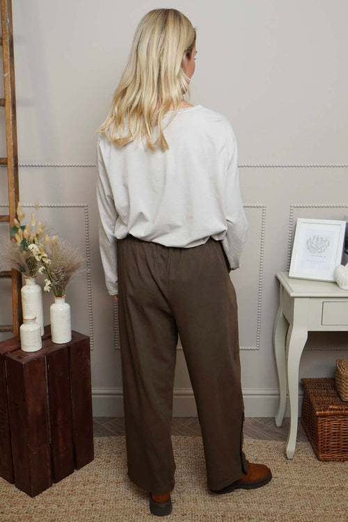 Nydia Trousers Cocoa - Image 4