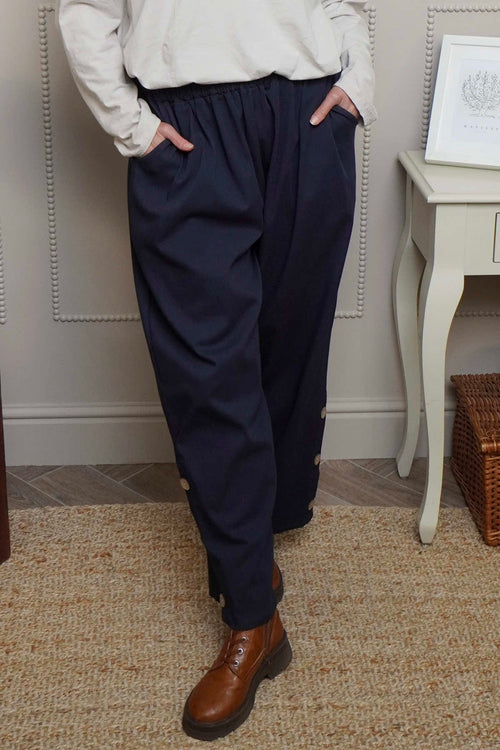 Nydia Trousers Navy - Image 2