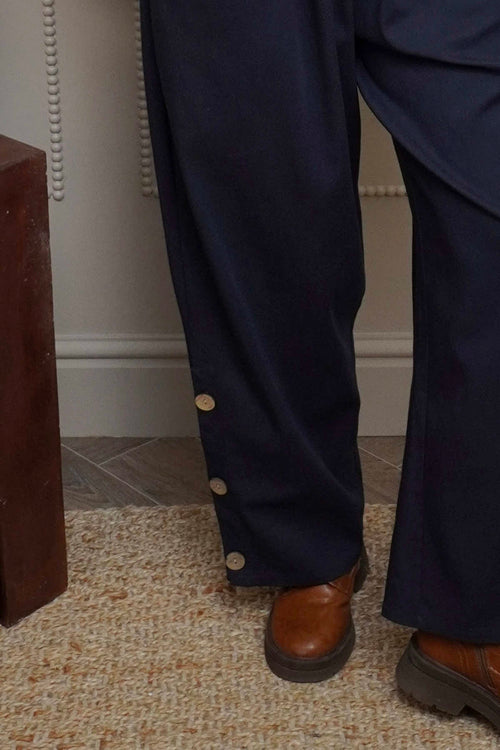 Nydia Trousers Navy - Image 3